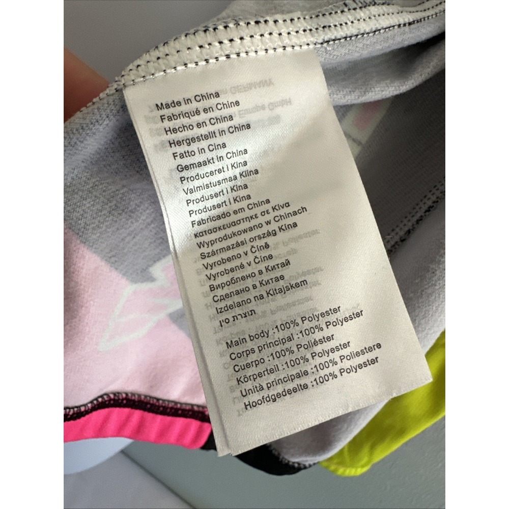 PEARL IZUMI Elite Thermal Cycling Biking Top Hot Pink Full Zip Long Sleeve Wm S - Picture 8 of 8